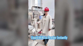 인스턴트 파우더 용 우유 스프레이 건조기